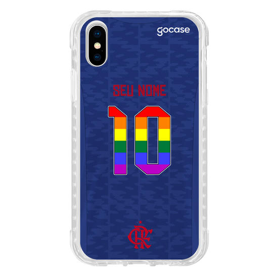 Capinha para celular Flamengo - Uniforme Pride