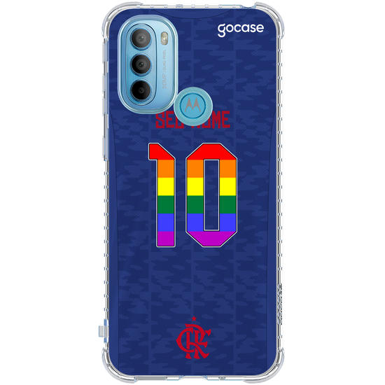 Capinha para celular Flamengo - Uniforme Pride