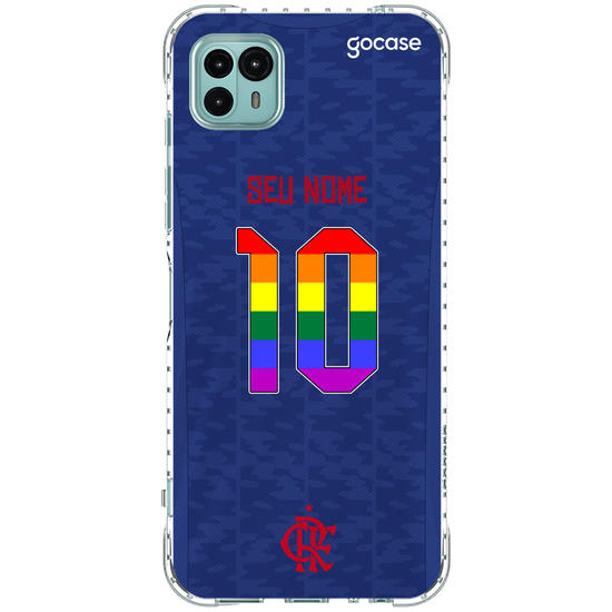 Capinha para celular Flamengo - Uniforme Pride