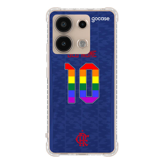 Capinha para celular Flamengo - Uniforme Pride
