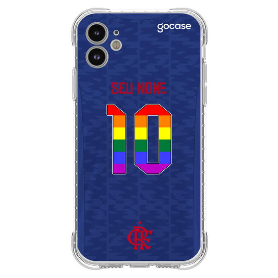 Capinha para celular Flamengo - Uniforme Pride