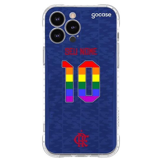 Capinha para celular Flamengo - Uniforme Pride