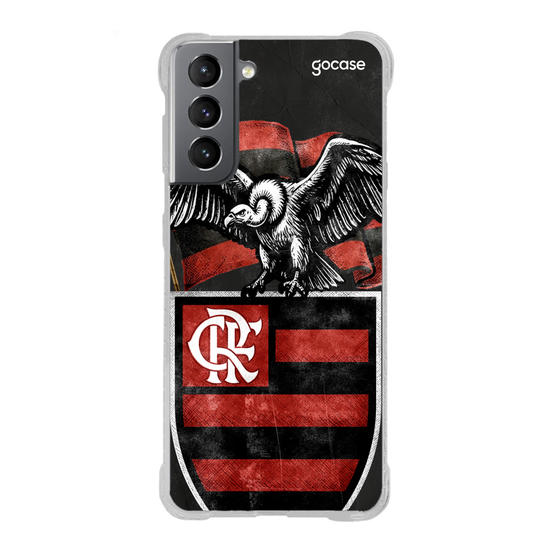 Capinha para celular  Flamengo - Urubu Hachuras