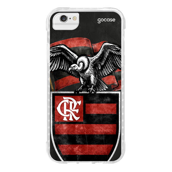 Capinha para celular  Flamengo - Urubu Hachuras