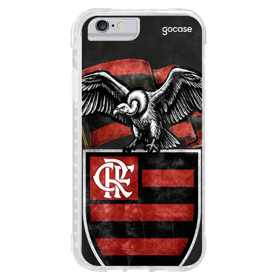 Capinha para celular  Flamengo - Urubu Hachuras
