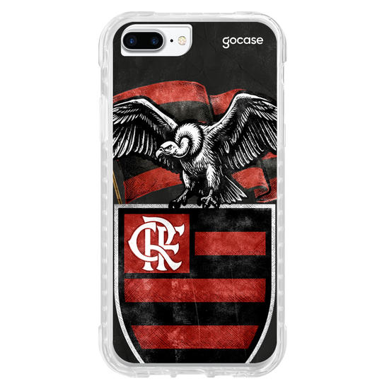 Capinha para celular  Flamengo - Urubu Hachuras