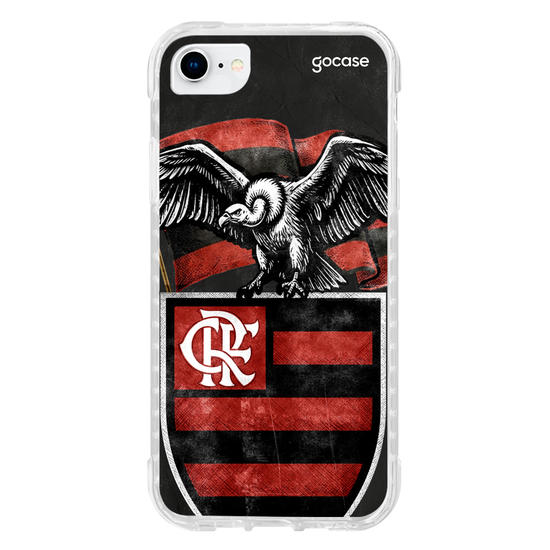 Capinha para celular  Flamengo - Urubu Hachuras
