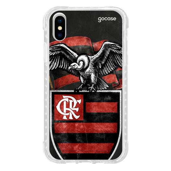 Capinha para celular  Flamengo - Urubu Hachuras