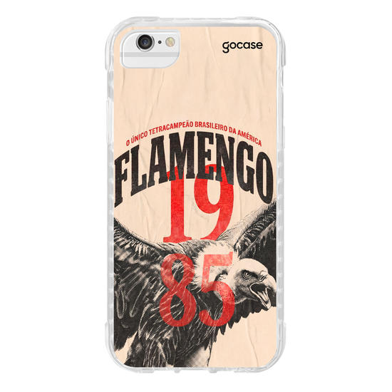 Capinha para celular  Flamengo - Vulture vintage  - black