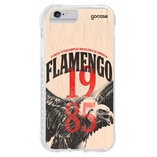 Capinha para celular  Flamengo - Vulture vintage  - black