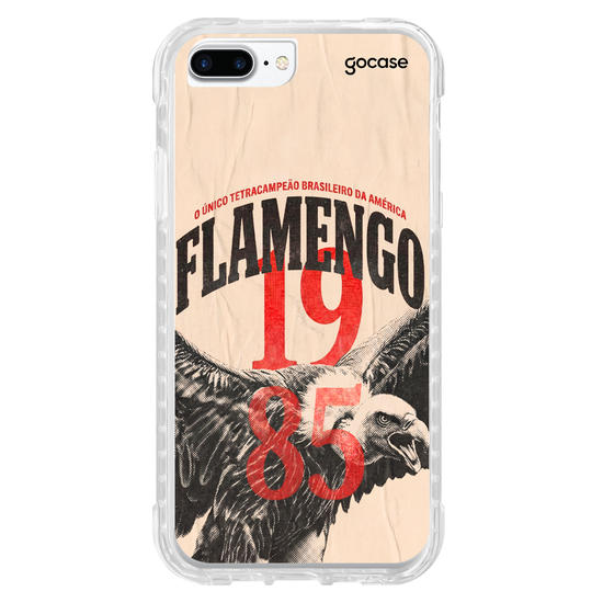 Capinha para celular  Flamengo - Vulture vintage  - black