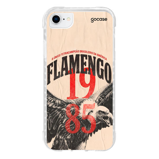 Capinha para celular  Flamengo - Vulture vintage  - black