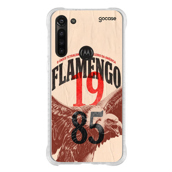 Capinha para celular  Flamengo - Vulture vintage - red