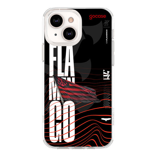 Capinha para celular Flamengo - Waves and Flag 2025