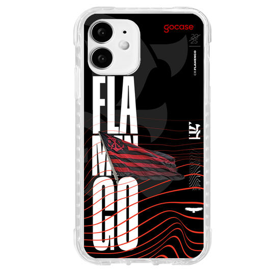 Capinha para celular  Flamengo - Waves and Flag 2025
