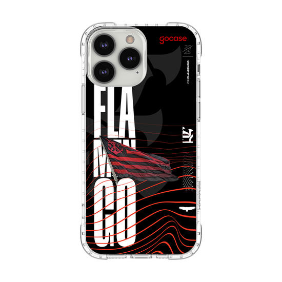 Capinha para celular  Flamengo - Waves and Flag 2025