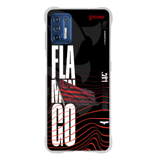 Capinha para celular  Flamengo - Waves and Flag 2025