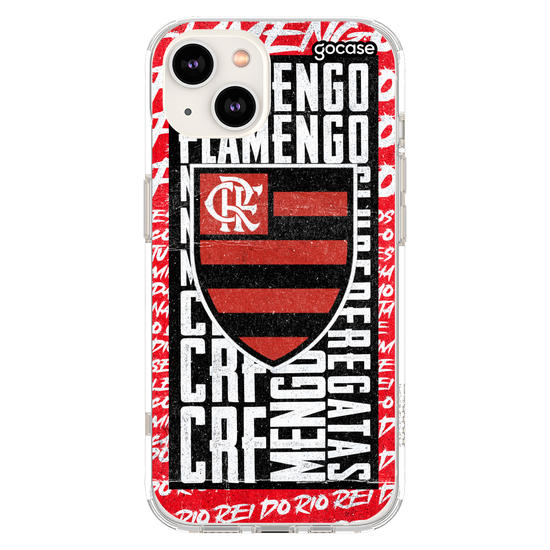 Capinha para celular Flamengo - Wide Lettering
