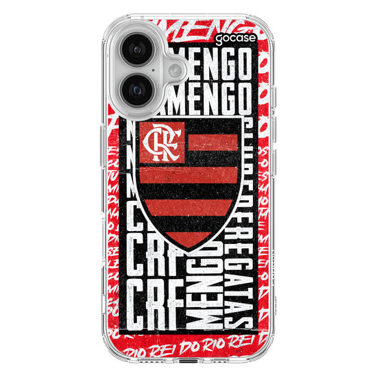 Capinha para celular Flamengo - Wide Lettering