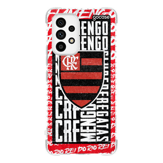 Capinha para celular Flamengo - Wide Lettering