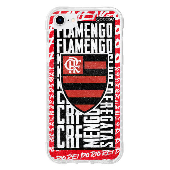 Capinha para celular Flamengo - Wide Lettering