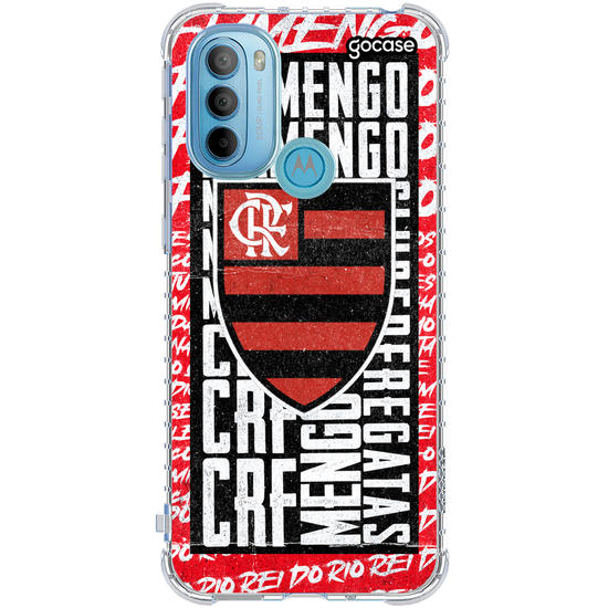 Capinha para celular Flamengo - Wide Lettering