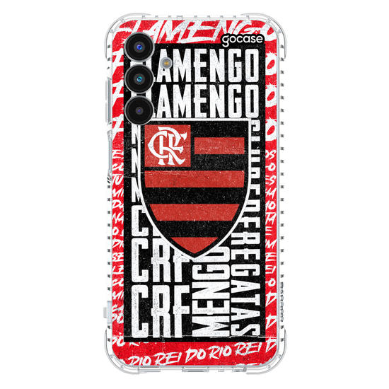 Capinha para celular Flamengo - Wide Lettering