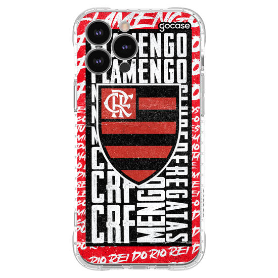 Capinha para celular Flamengo - Wide Lettering