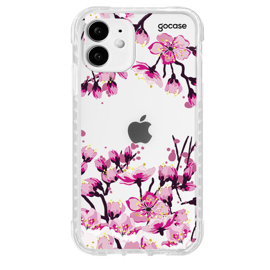 Capinha para celular Flor de cerejeira Manuscrita