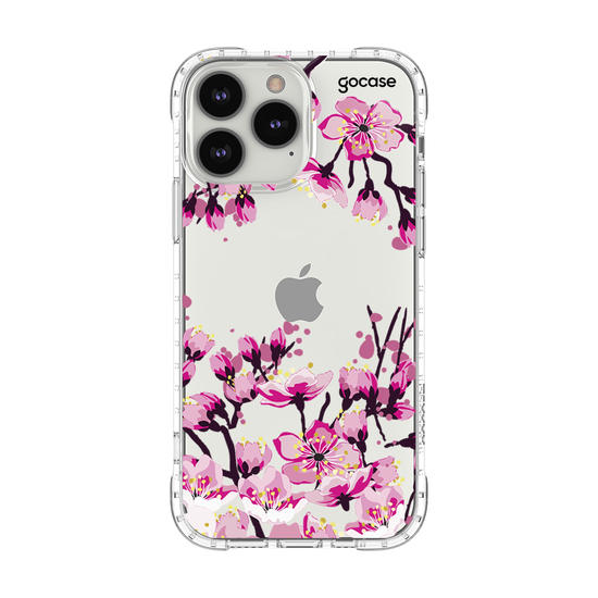 Capinha para celular Flor de cerejeira Manuscrita