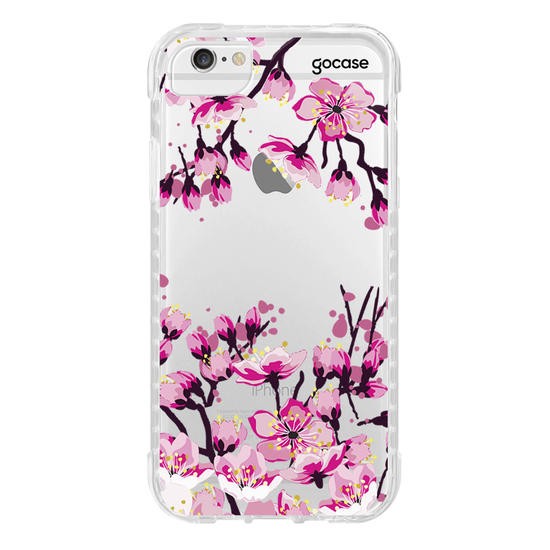 Capinha para celular Flor de cerejeira Manuscrita