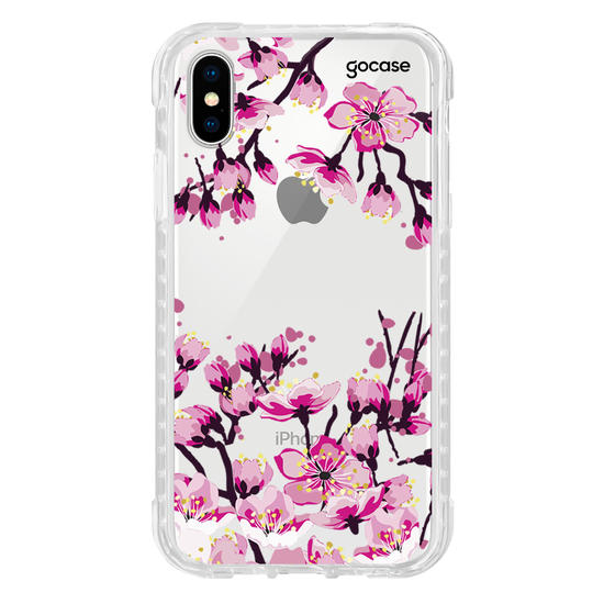 Capinha para celular Flor de cerejeira Manuscrita