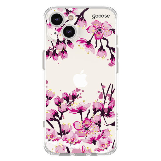 Capinha para celular Flor de cerejeira Manuscrita