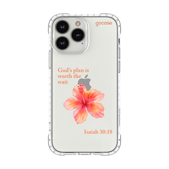 Capinha para celular  Flor Hibisco Salmo