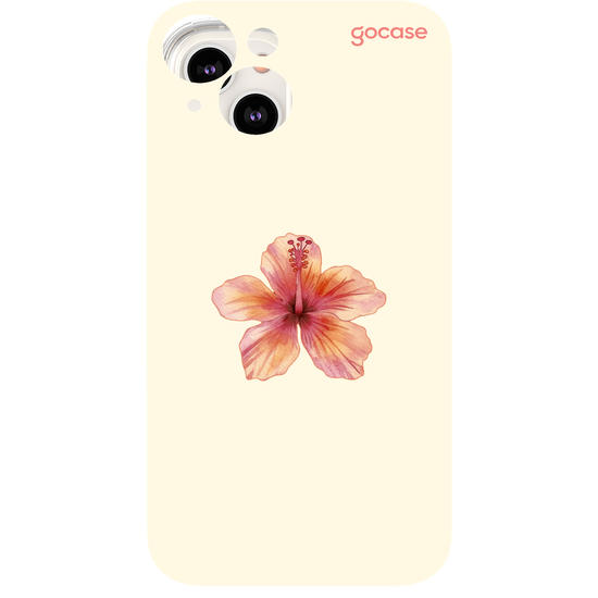 Capinha para celular  Flor Hibisco Central