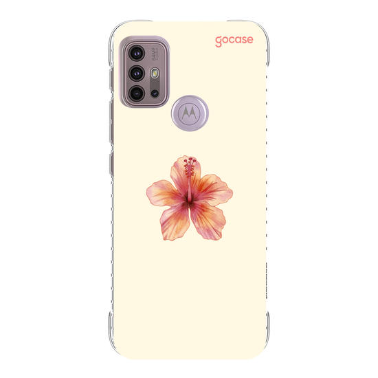 Capinha para celular  Flor Hibisco Central