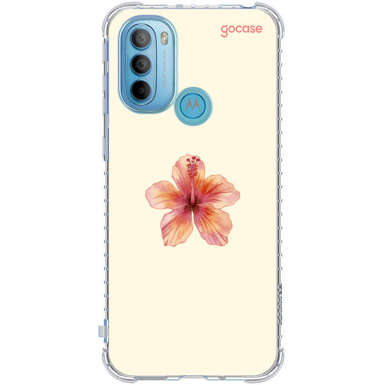 Capinha para celular  Flor Hibisco Central