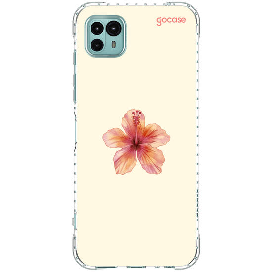 Capinha para celular  Flor Hibisco Central