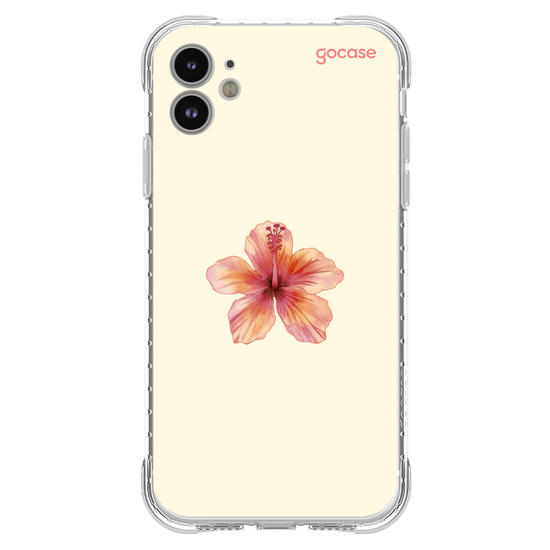 Capinha para celular  Flor Hibisco Central