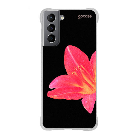 Capinha para celular Flor Lateral