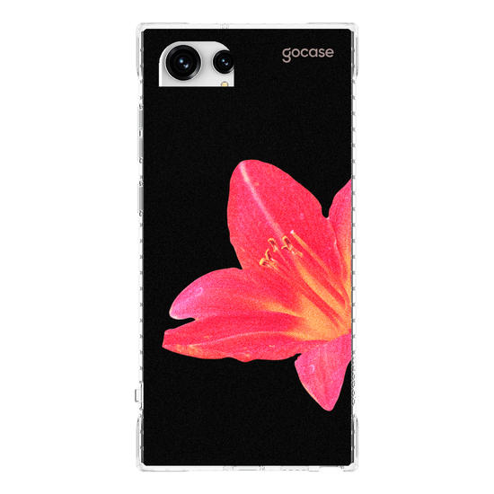 Capinha para celular Flor Lateral