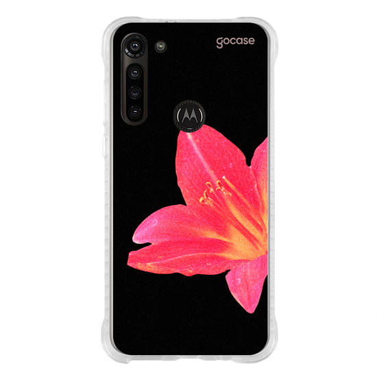 Capinha para celular Flor Lateral