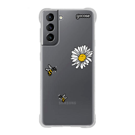 Capinha para celular Flor Manuscrita