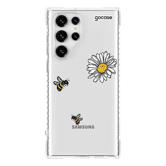 Capinha para celular Flor Manuscrita