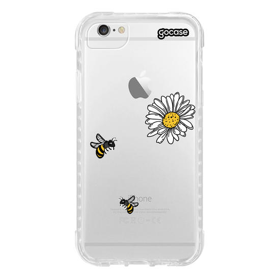 Capinha para celular Flor Manuscrita