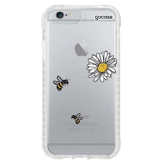 Capinha para celular Flor Manuscrita