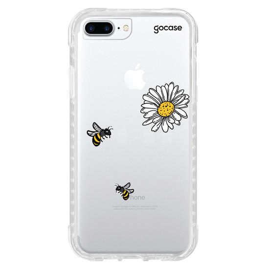 Capinha para celular Flor Manuscrita