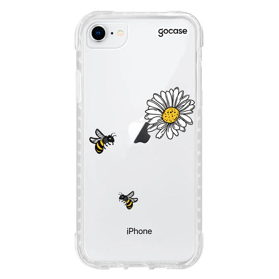 Capinha para celular Flor Manuscrita