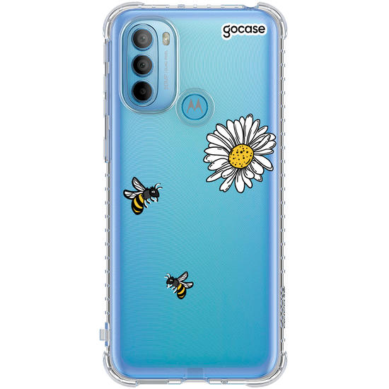 Capinha para celular Flor Manuscrita