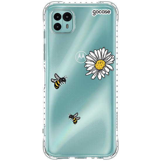 Capinha para celular Flor Manuscrita